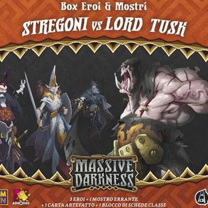 Massive darkness - stregoni vs lord tusk