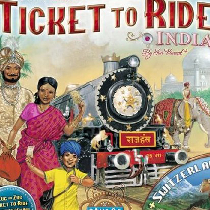Ticket to ride map collection #2 india