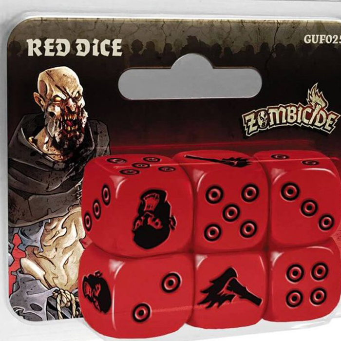 Zombicide black plague - red dice
