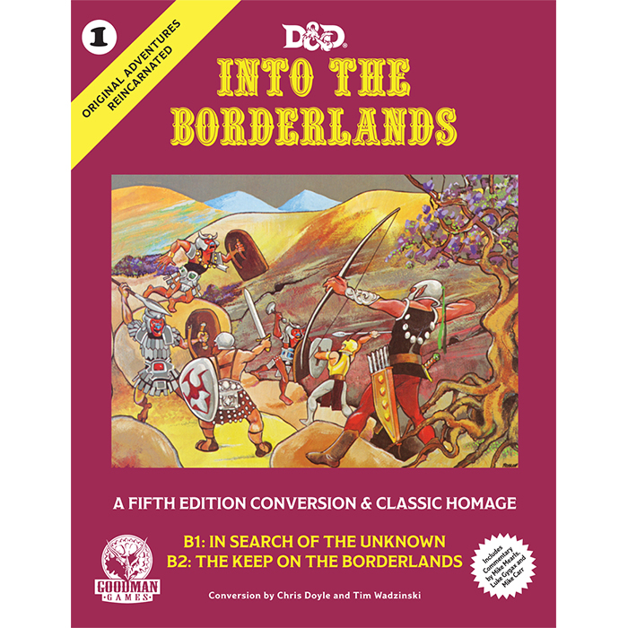 Original Adventures Reincarnated #1: Into the Borderlands Hardcover